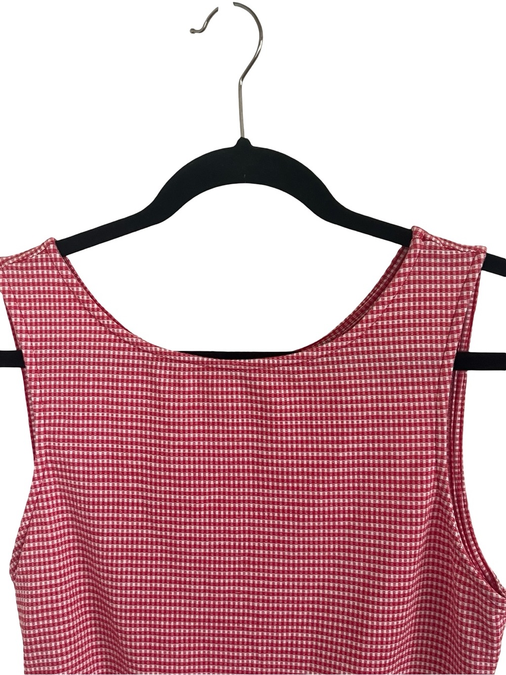 Lisa Says Gah Erin Tank in Red Pomodoro Gingham L - Picture 3 of 6